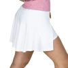 Falda short deportiva Everlast Split para mujer blanca