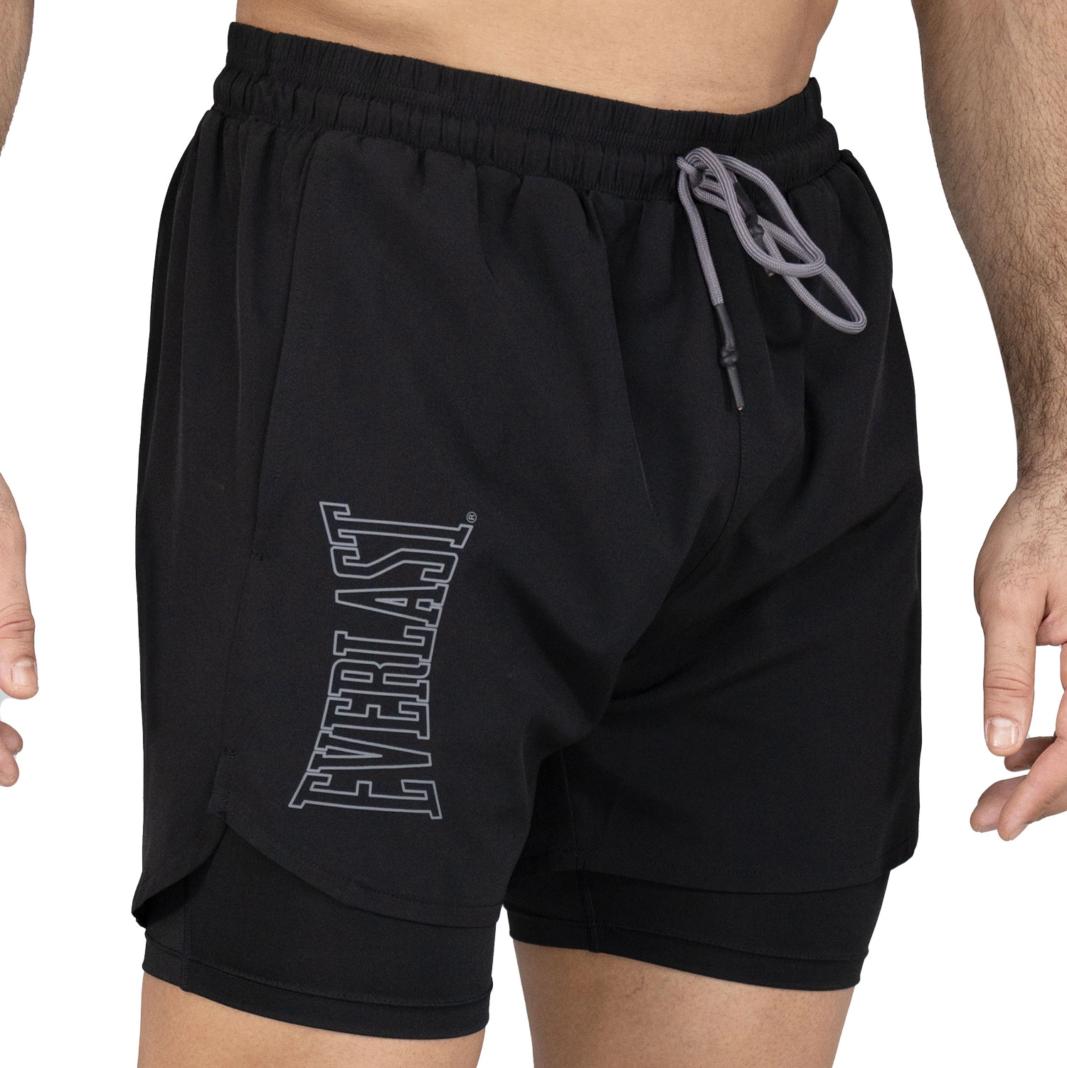 Short deportivo 2 en 1 para hombre Everlast Slam