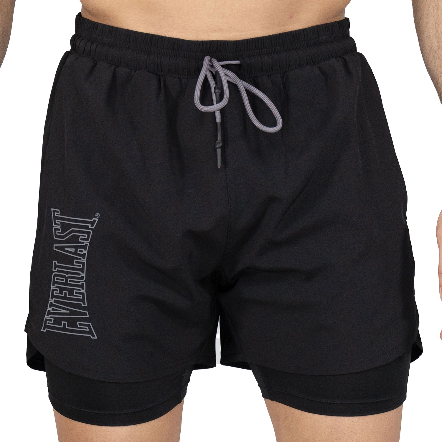 Short deportivo 2 en 1 para hombre Everlast Slam
