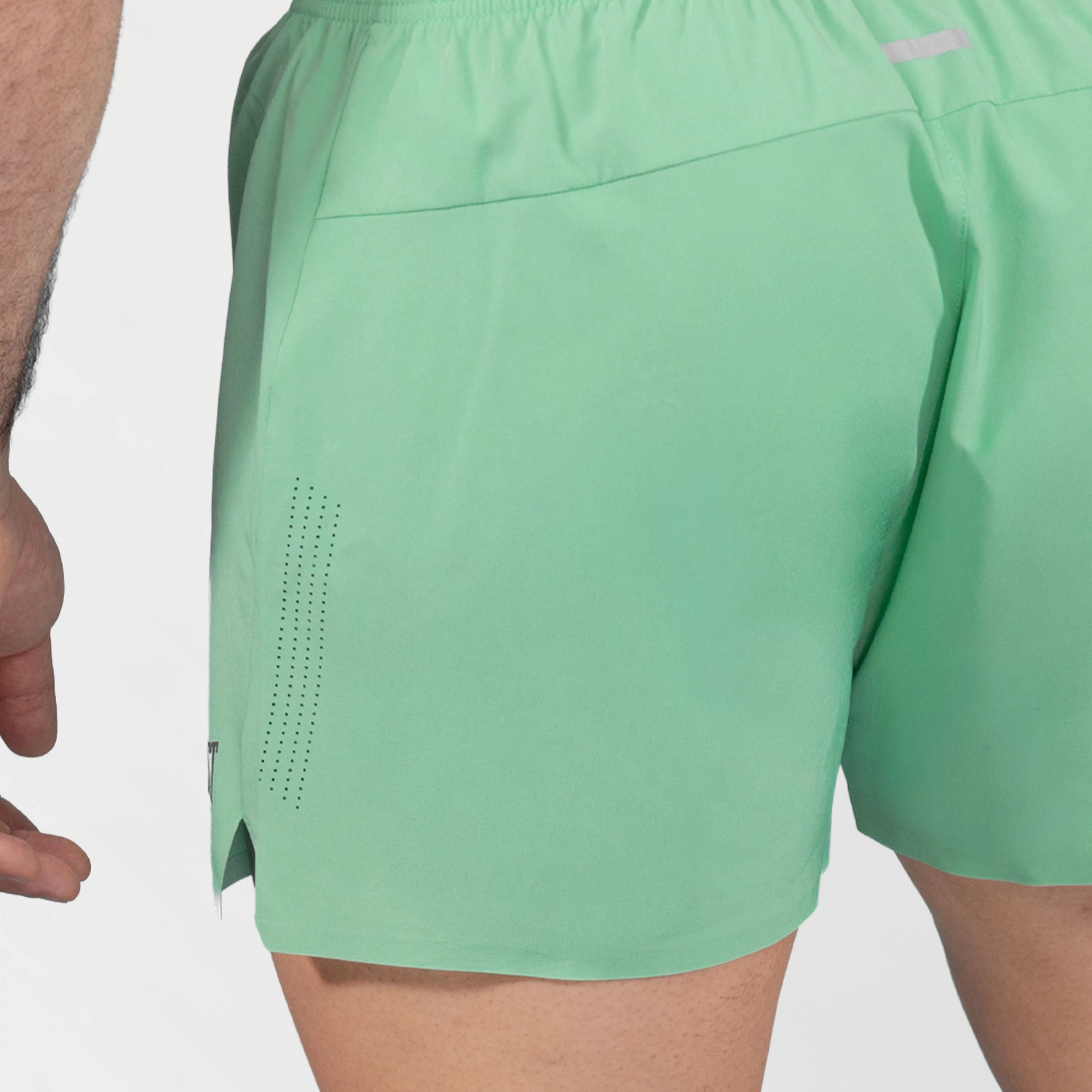 Short de running Everlast Runner verde menta para hombre