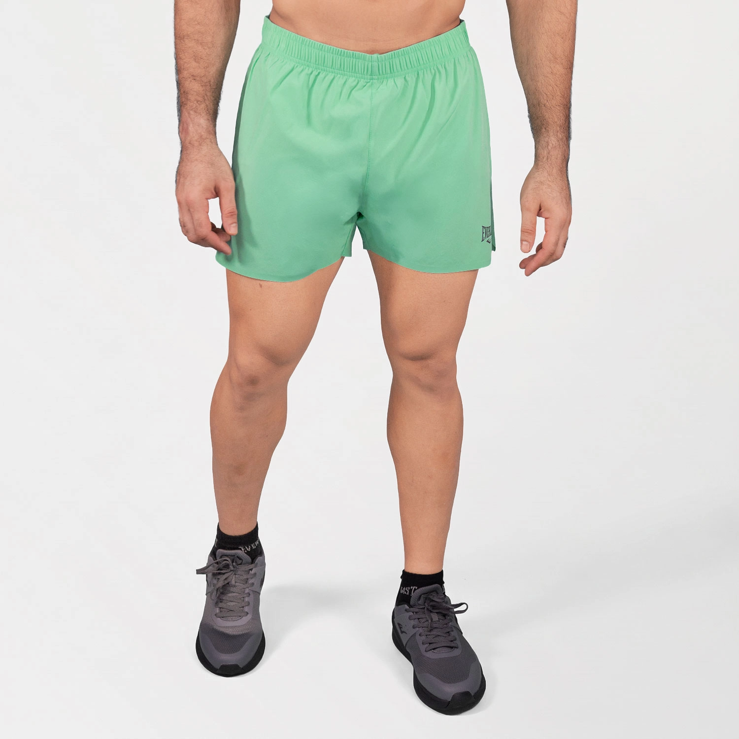 Short de running Everlast Runner verde menta para hombre