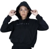 Hoodie Everlast Puffed para mujer negro