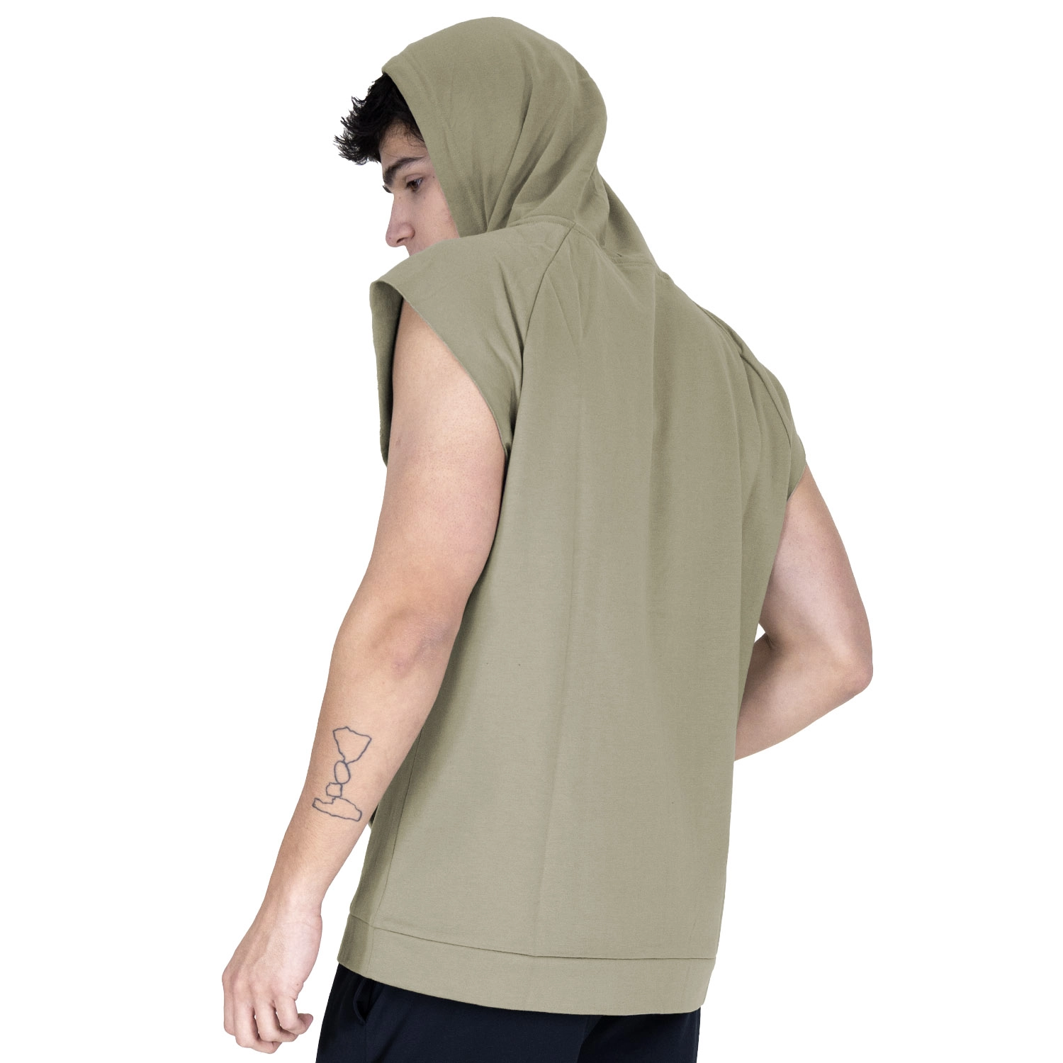 Hoodie sin mangas Everlast para hombre