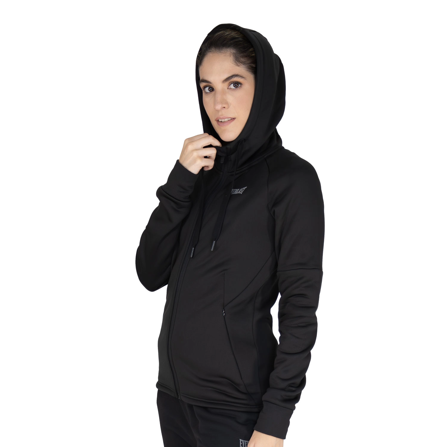 Hoodie para mujer Everlast Bona negro