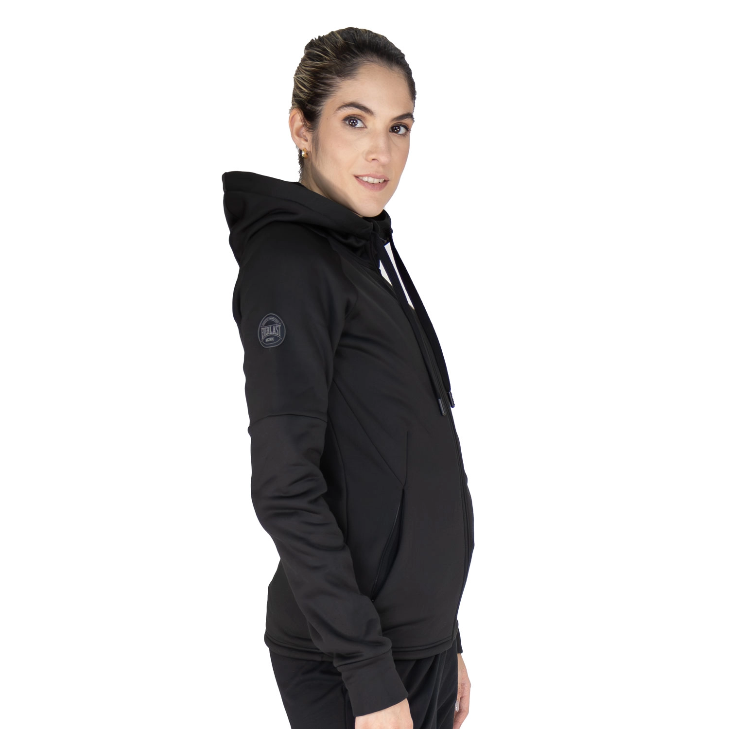 Hoodie para mujer Everlast Bona negro
