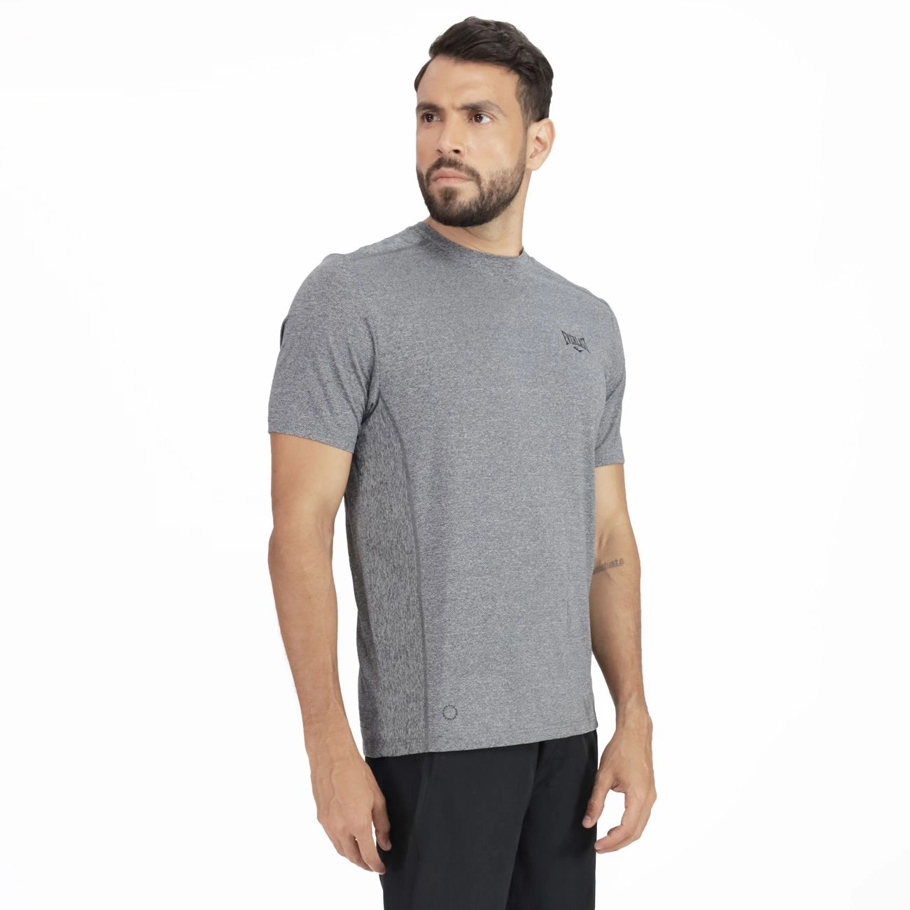 T-shirt Everlast Sparrow gris jaspeado para hombre