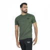 T-shirt deportiva Everlast Core para hombre verde jaspeado