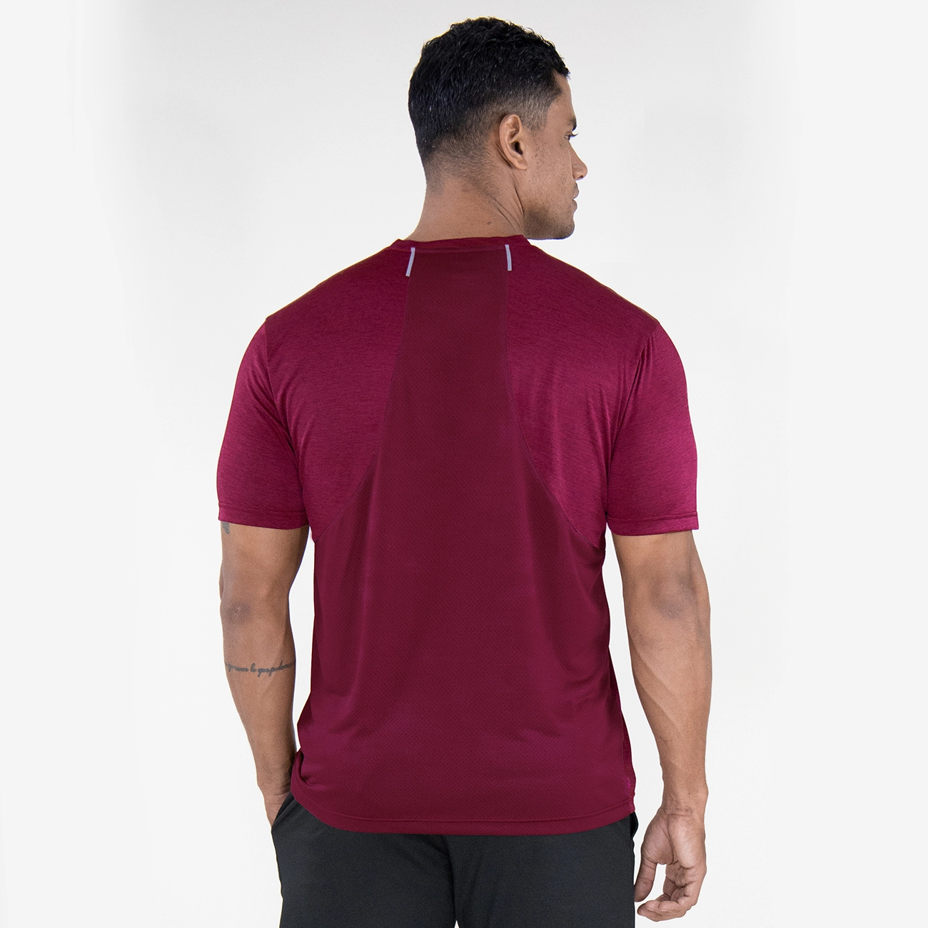 T-shirt Everlast Outer para hombre color vino