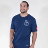 T-shirt Everlast Shield para hombre azul marino
