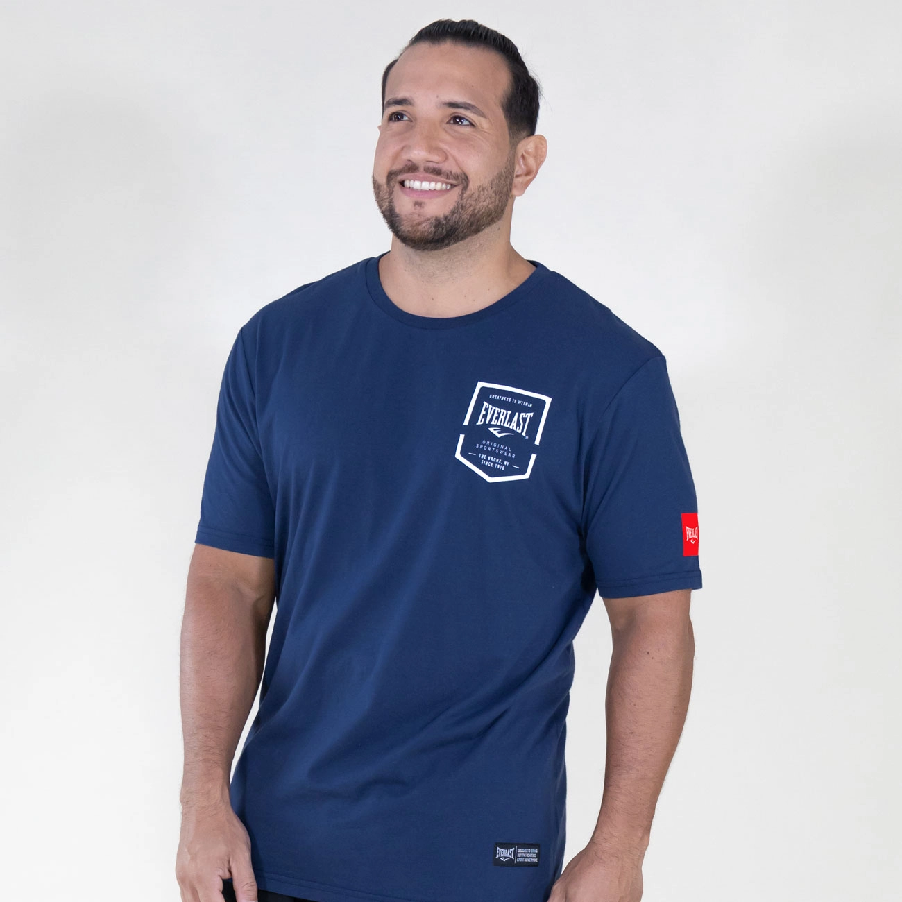 T-shirt Everlast Shield para hombre azul marino