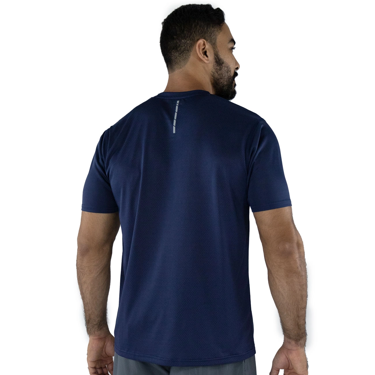 T-shirt deportiva Everlast para hombre azul marino