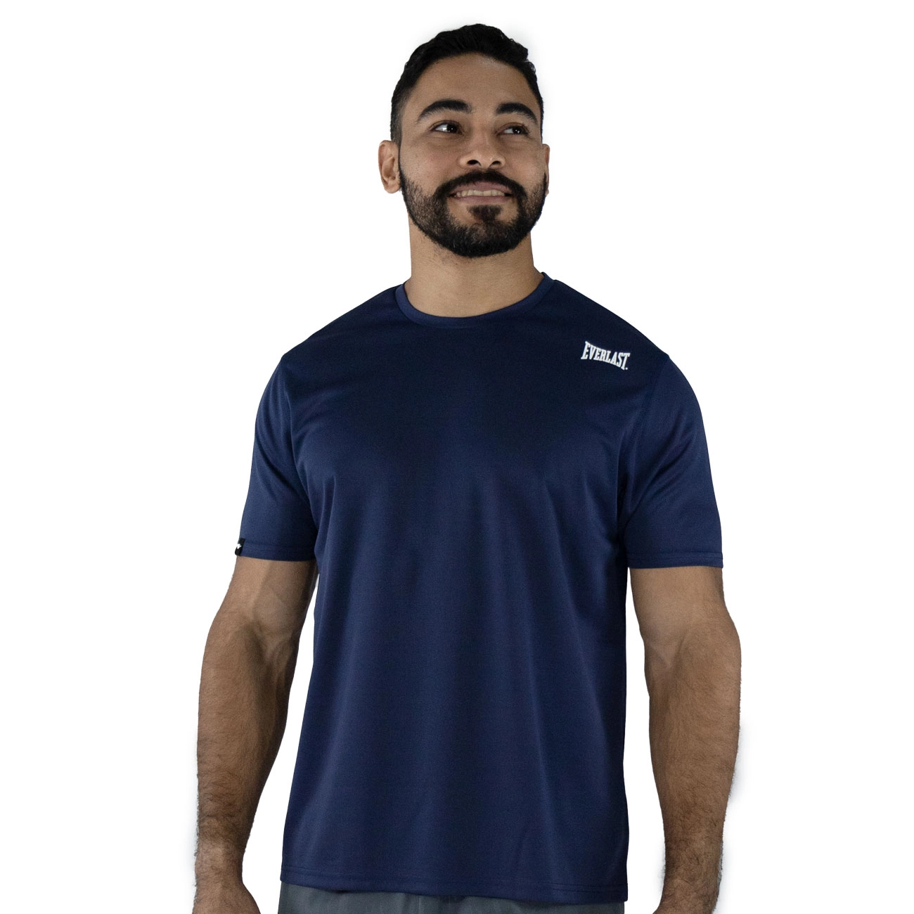 T-shirt deportiva Everlast para hombre azul marino