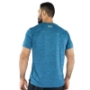 T-shirt deportiva Everlast para hombre azul jaspeado