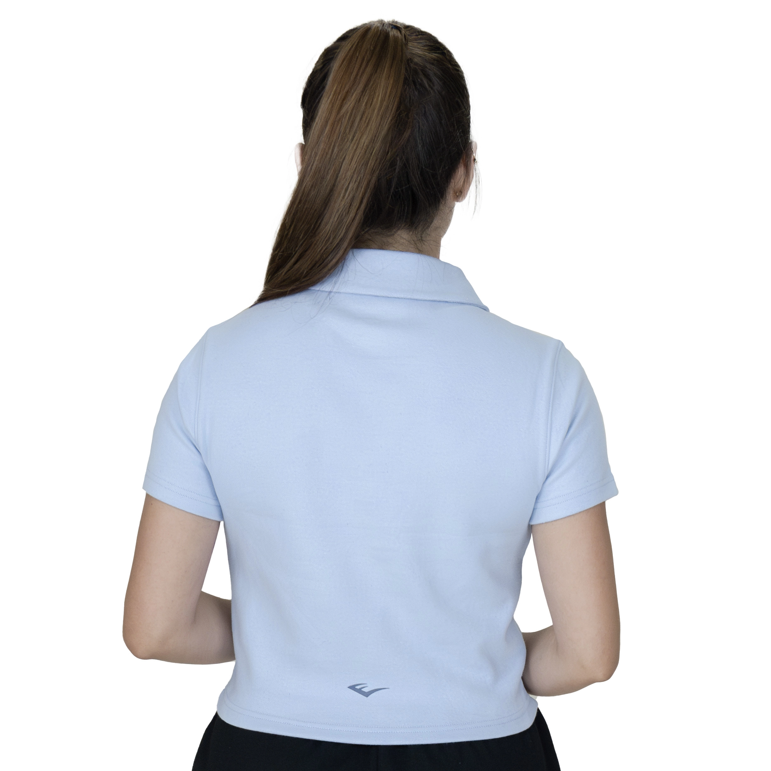 Polo corto Everlast para mujer en lila claro