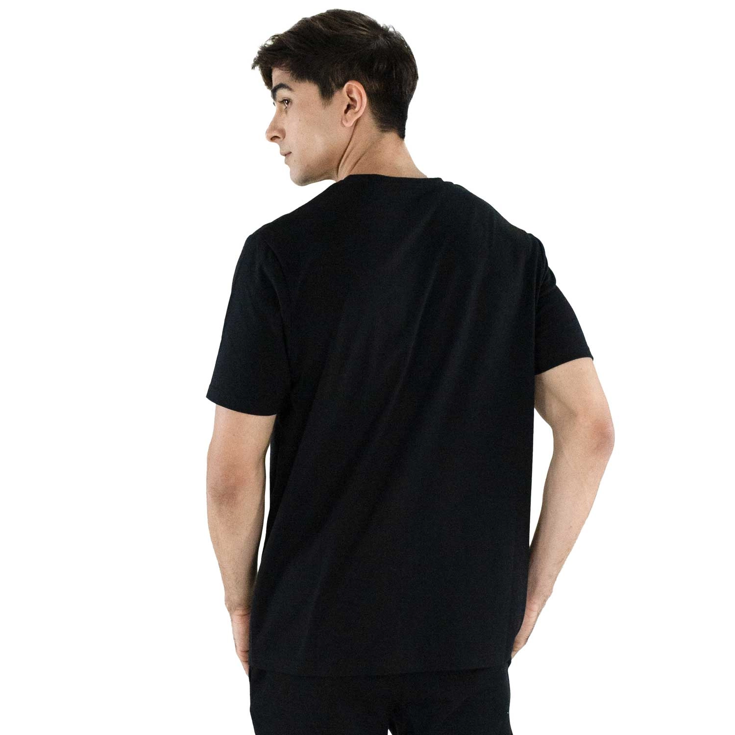 T-shirt Everlast Manifesto negra para hombre