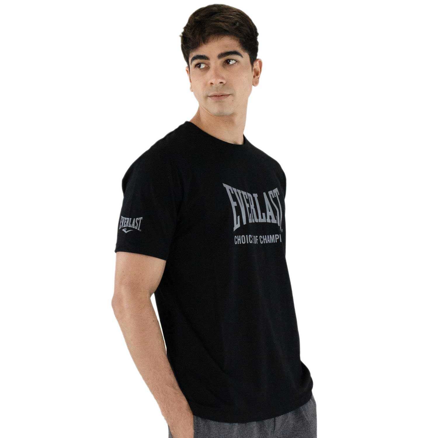 T-shirt Everlast Champion negra para hombre