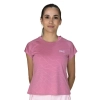 T-shirt deportiva Everlast Jacquard para mujer en rosa