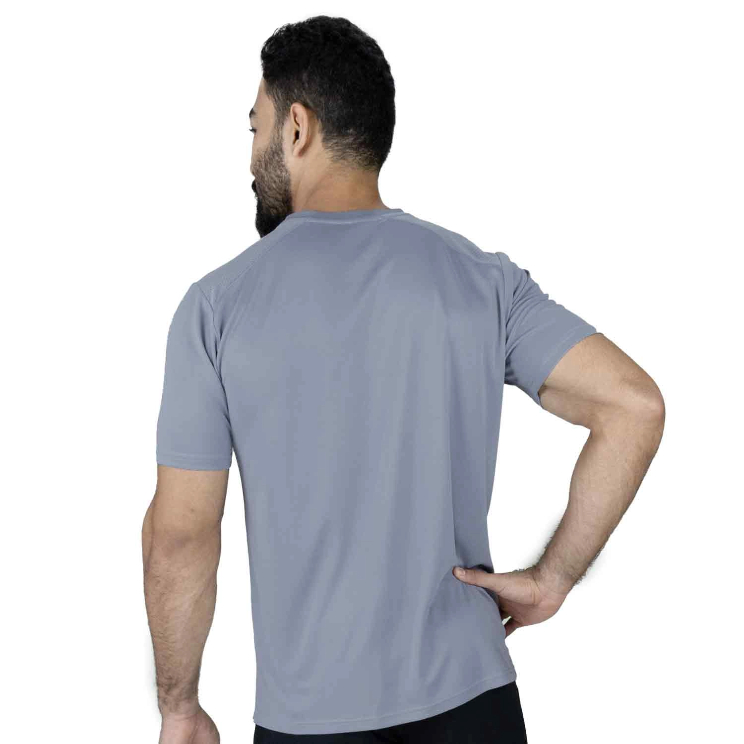 T-shirt deportiva Everlast para hombre gris