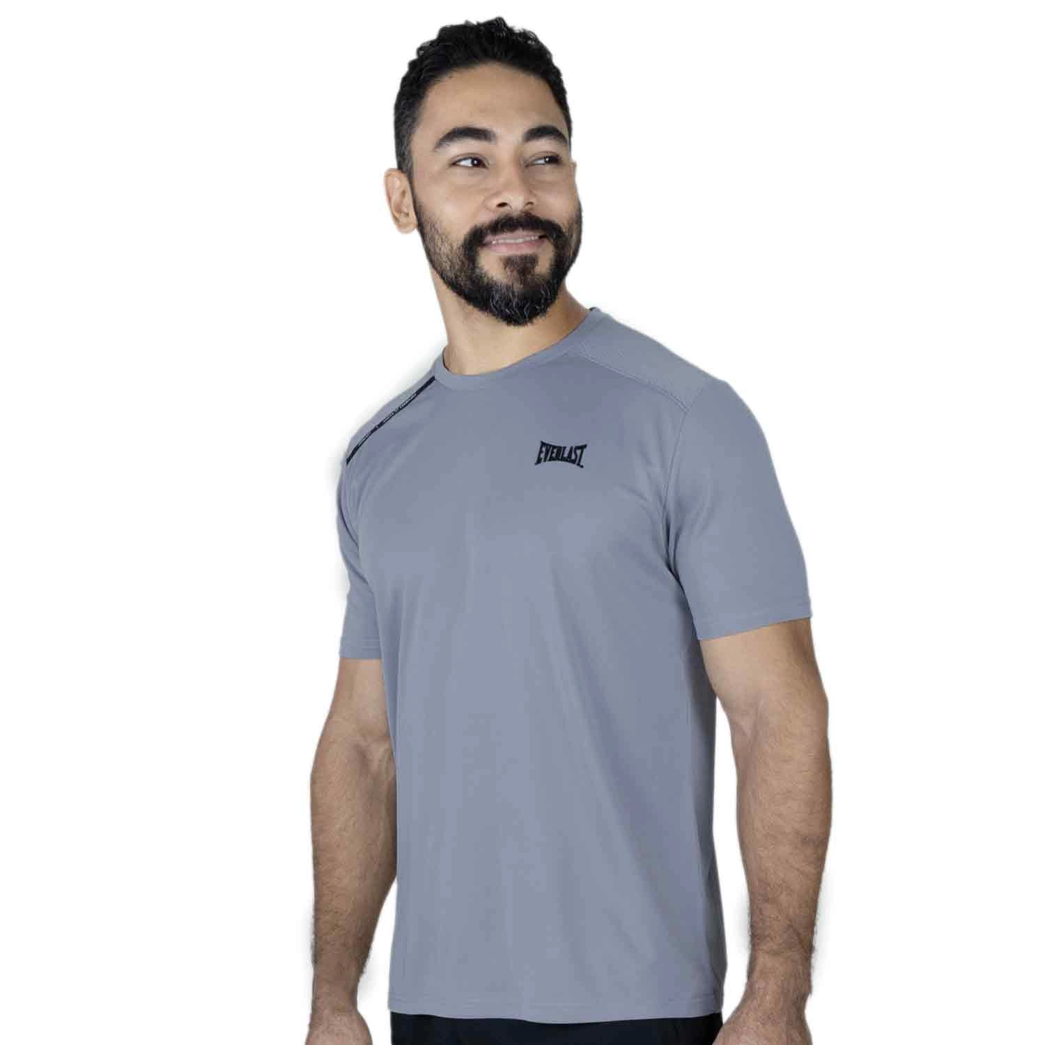 T-shirt deportiva Everlast para hombre gris