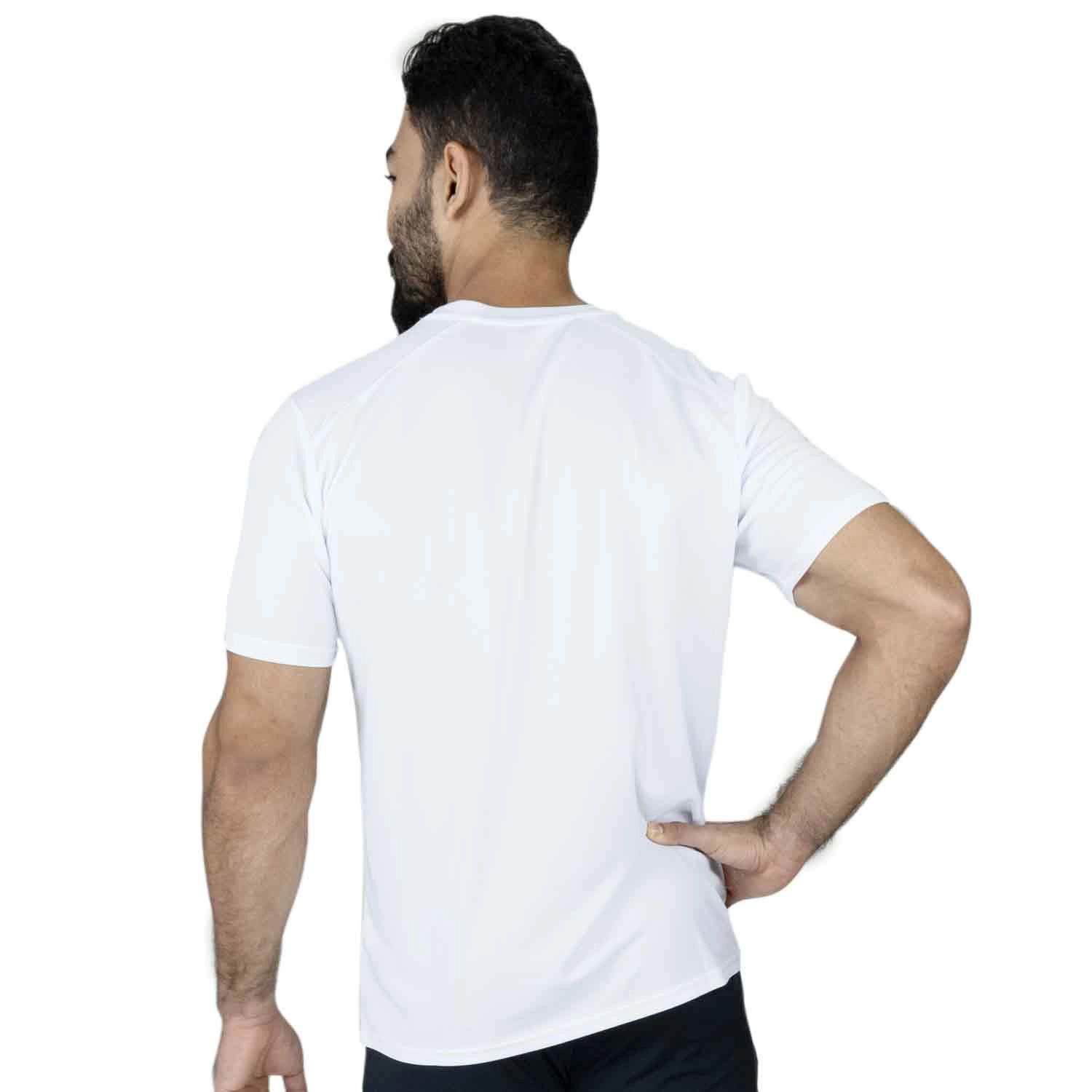 T-shirt deportiva Everlast E-Line blanca para hombre
