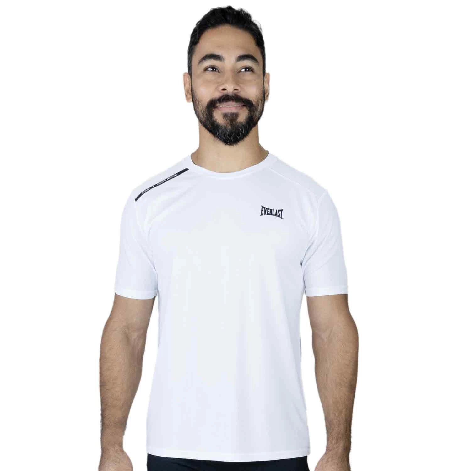 T-shirt deportiva Everlast E-Line blanca para hombre