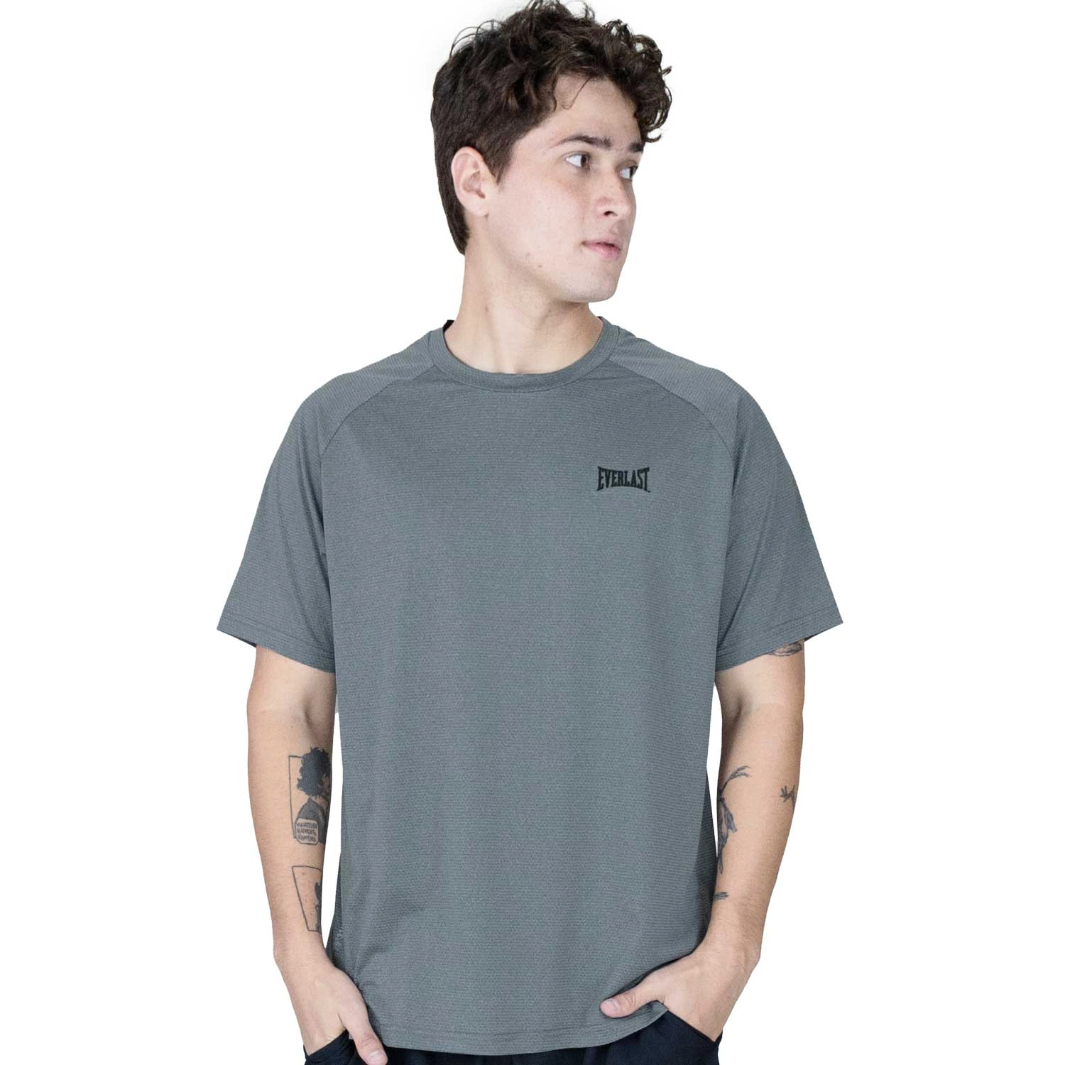 T-shirt deportiva Everlast gris para hombre