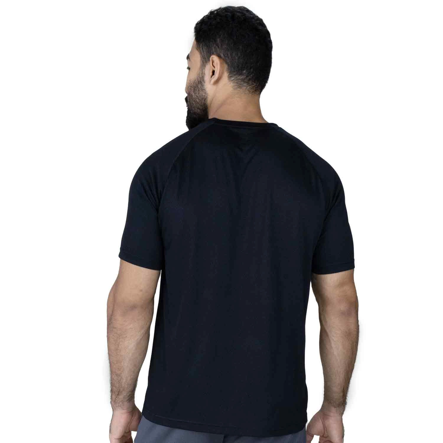 T-shirt deportiva Everlast negra para hombre