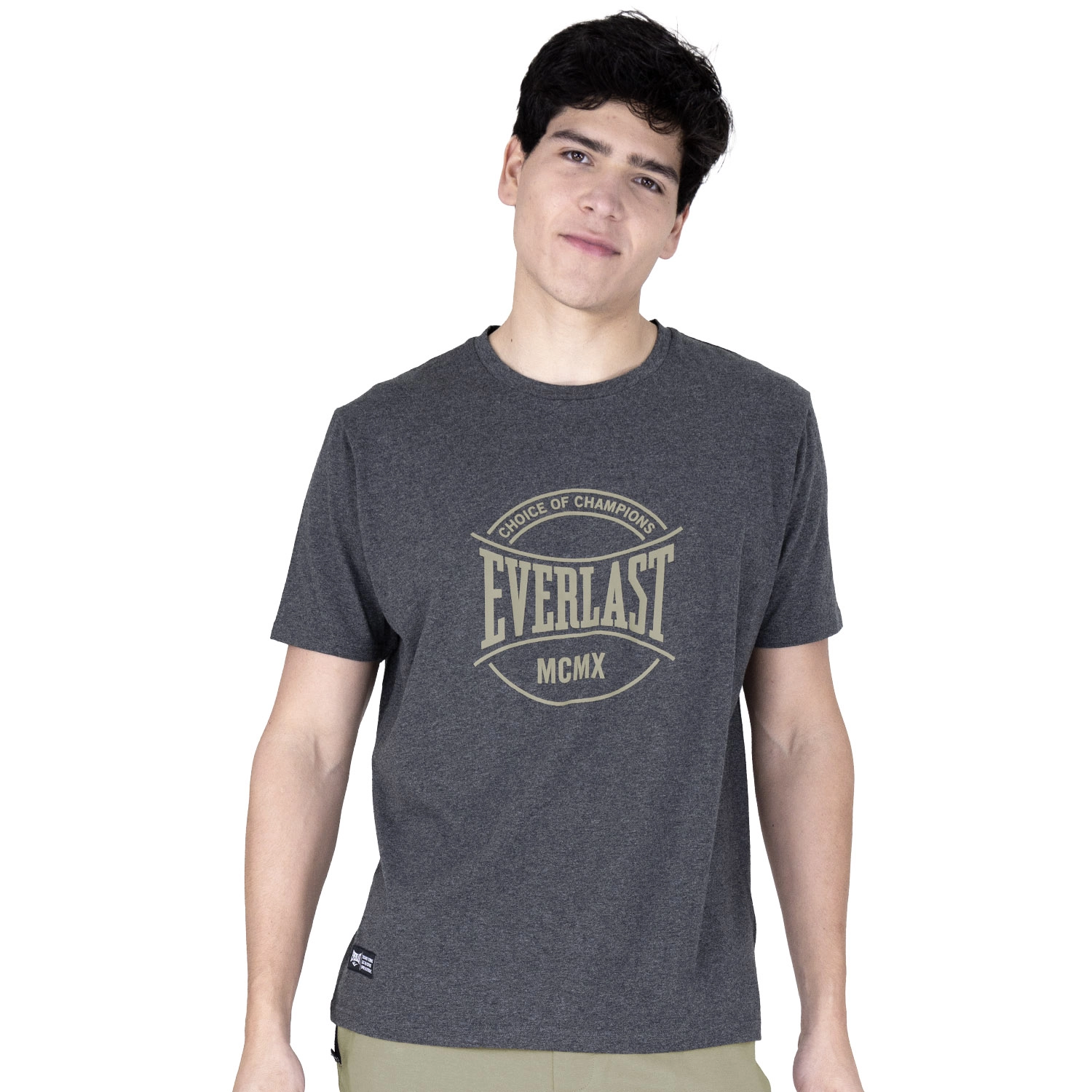T-shirt Everlast Lunge para hombre gris