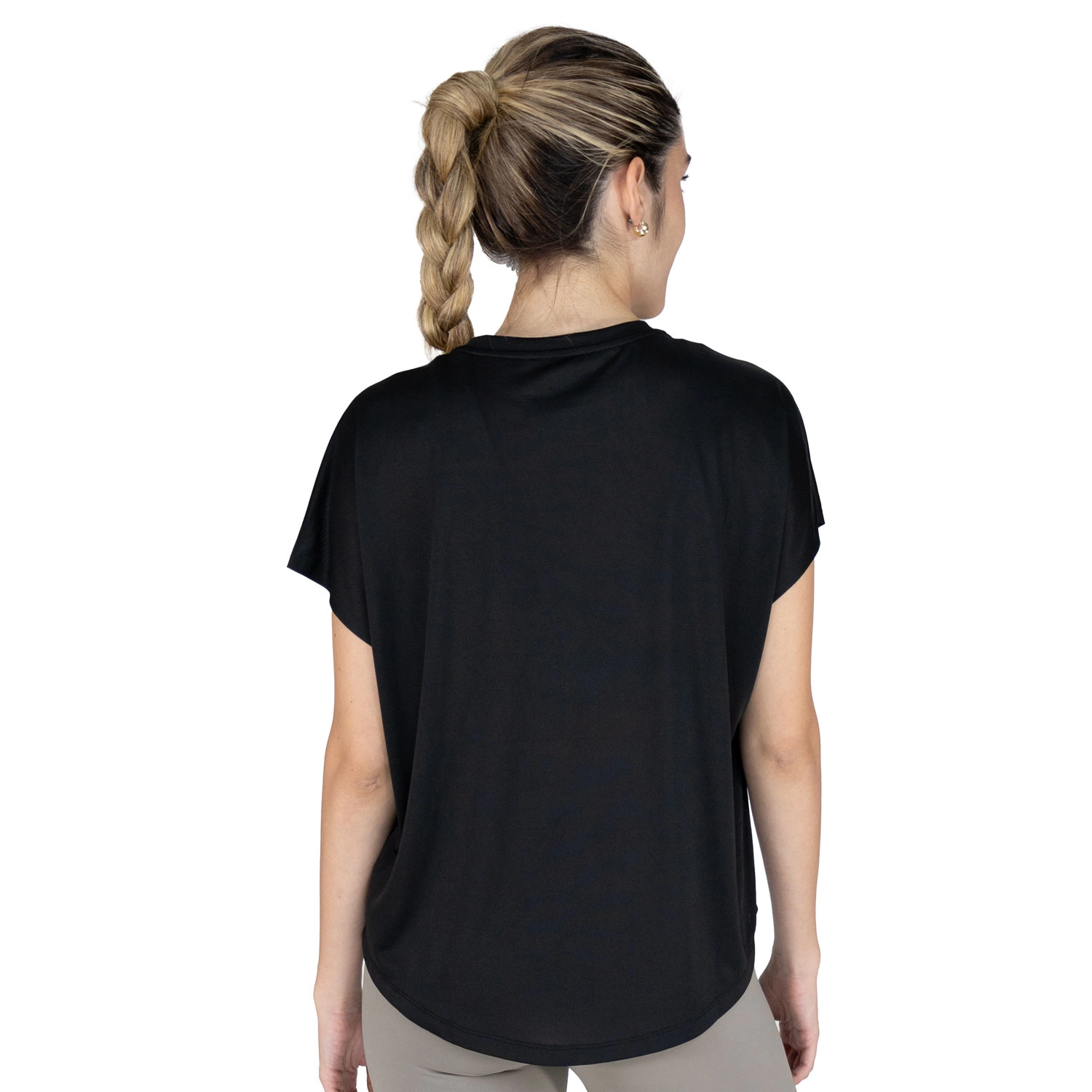 T-shirt Everlast Luxe para mujer negra