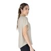 T-shirt Everlast Luxe para mujer en blanco hueso