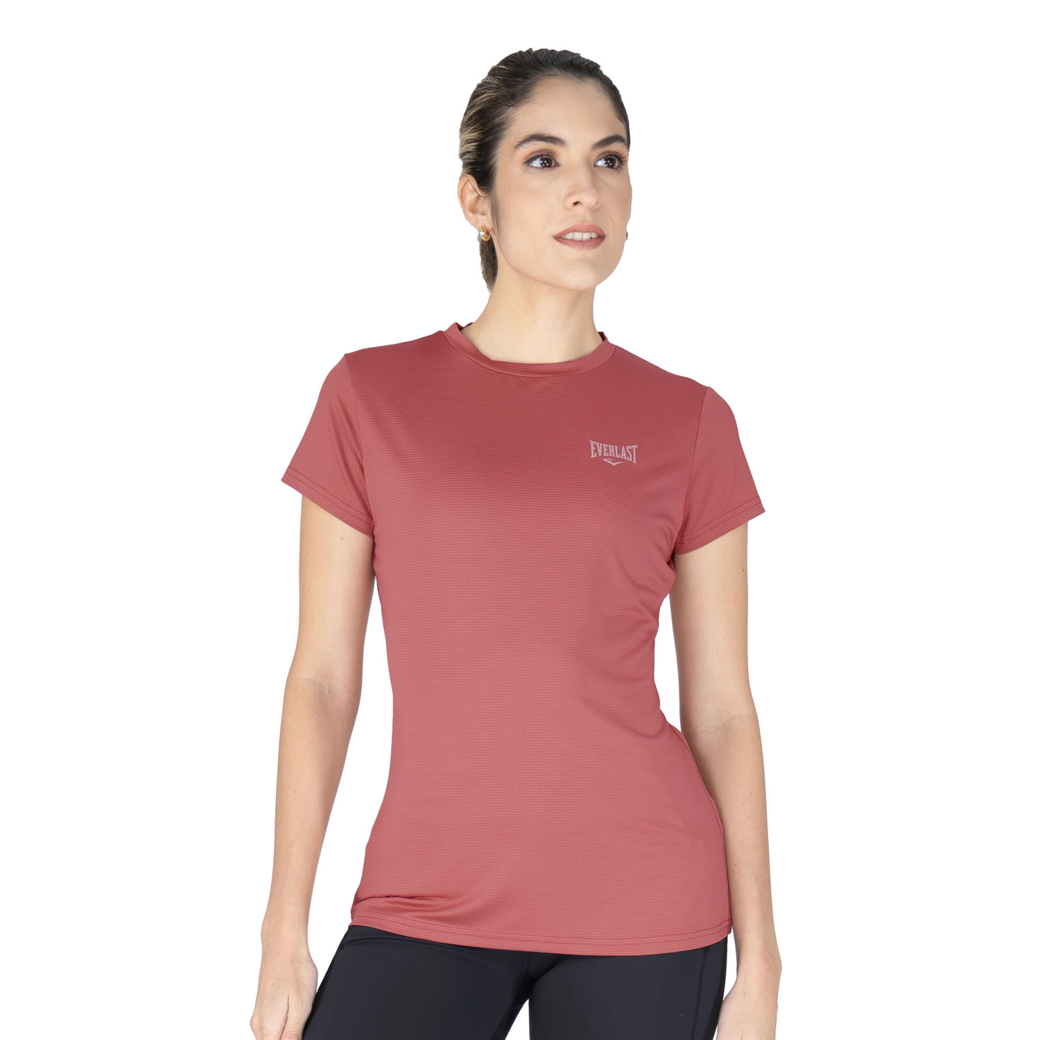 T-shirt deportiva para mujer Everlast rosada