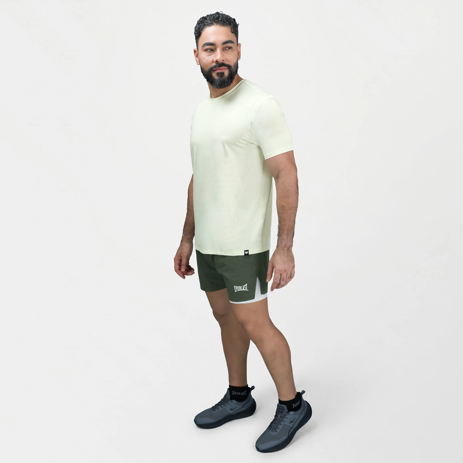 T-shirt Everlast para hombre verde claro