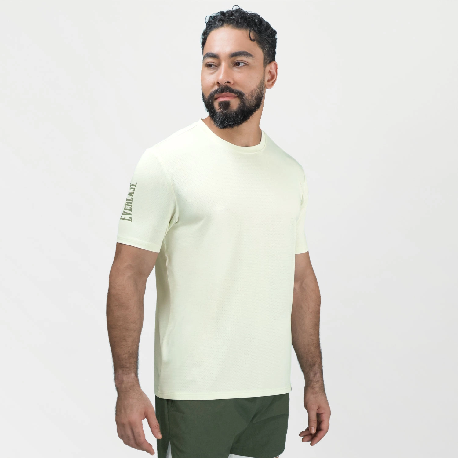 T-shirt Everlast para hombre verde claro