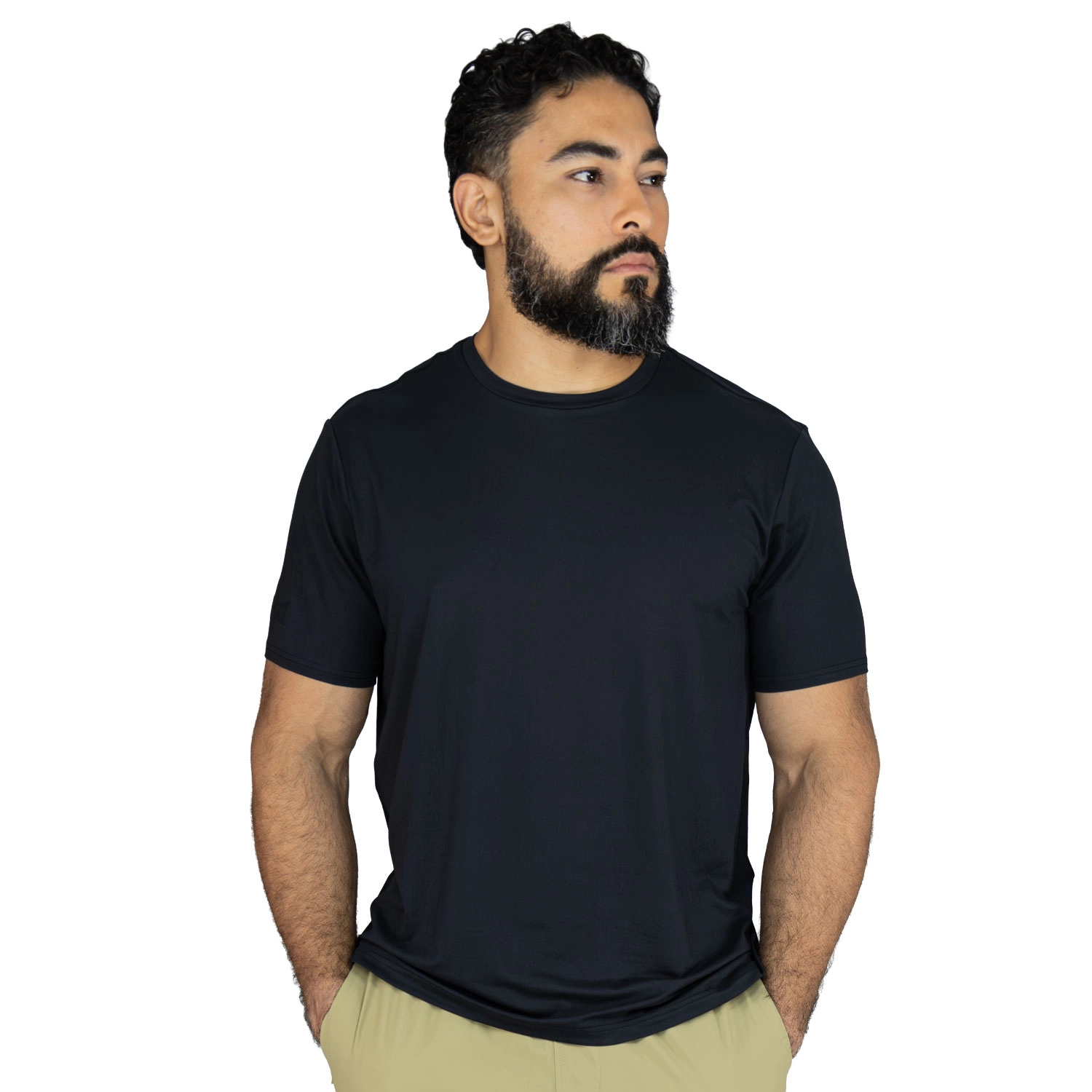 T-shirt deportiva Everlast negra para hombre