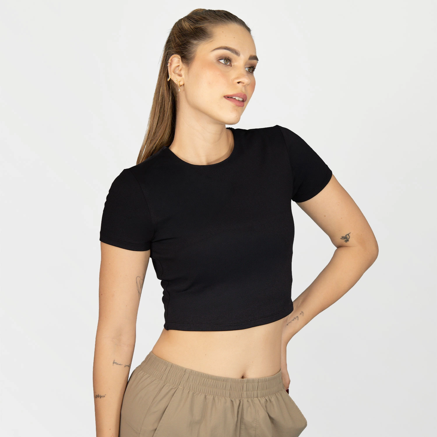 T-shirt corta Everlast Soft para mujer