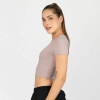 T-shirt corta Everlast para mujer en color lila