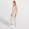 Leggings Everlast Meadow gris claro de cintura alta para mujer