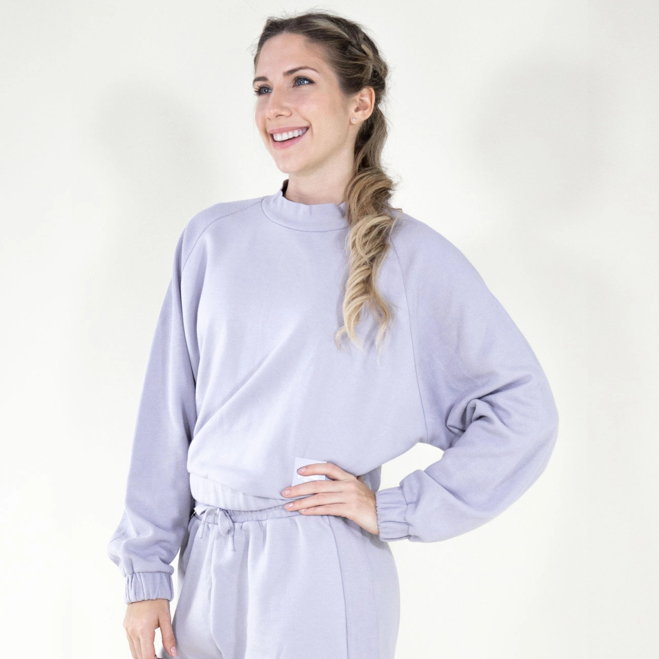 Crop top Everlast Equal para mujer en color lila
