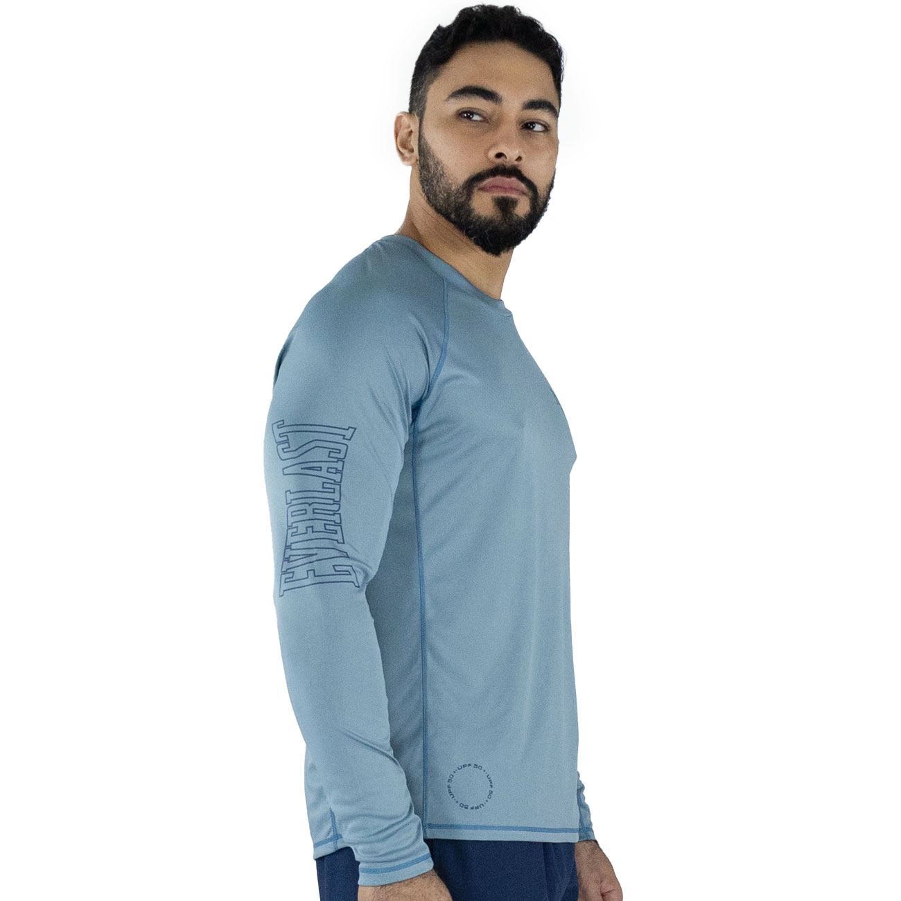 Rashguard Everlast Dressel de manga larga para hombre