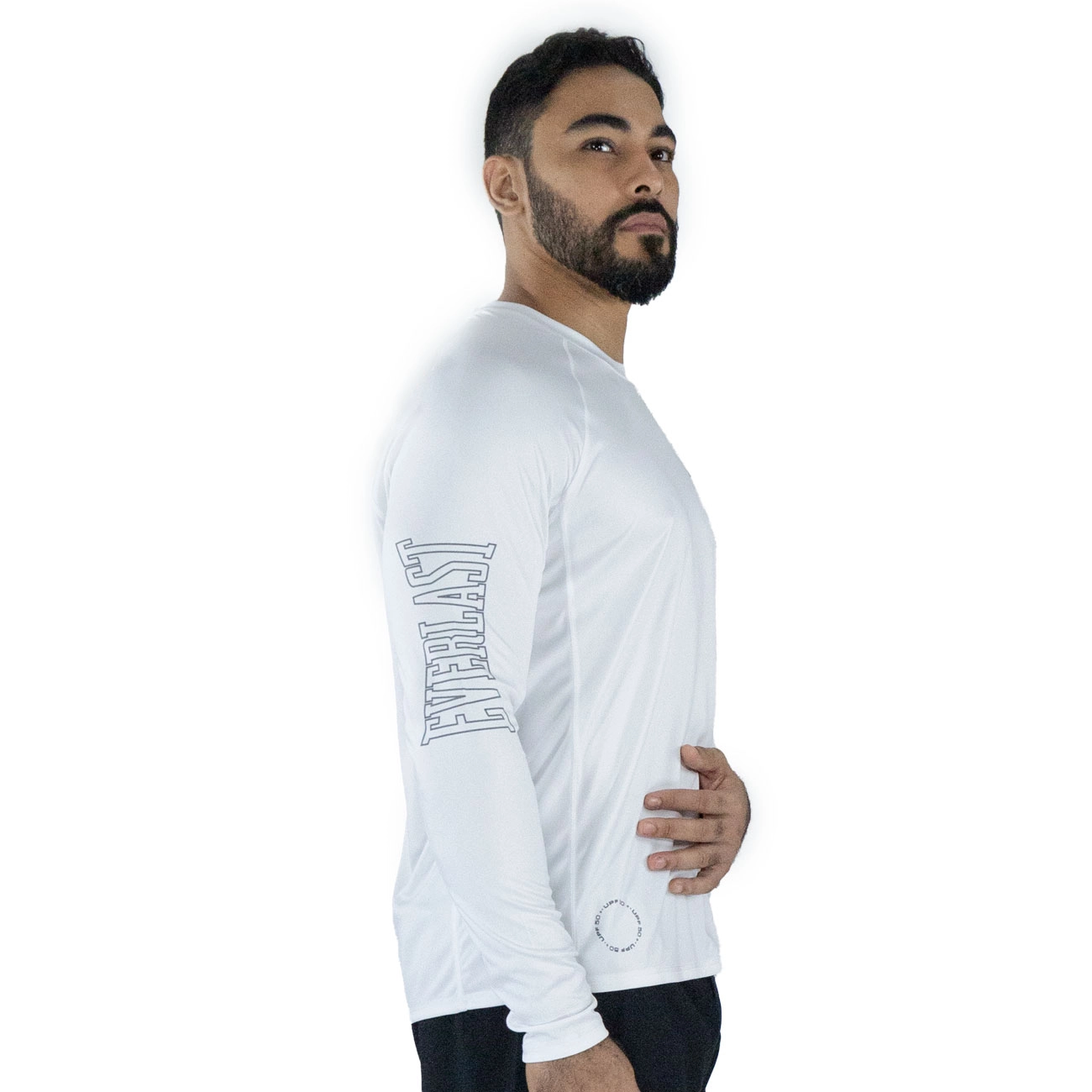 Rashguard Everlast Dressel de manga larga para hombre