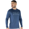 T-shirt de manga larga Everlast para hombre azul