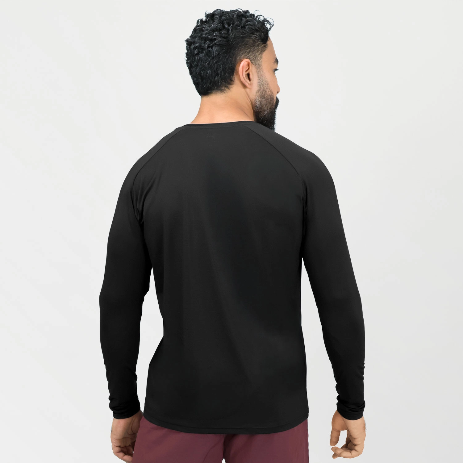 T-shirt de manga larga Everlast para hombre negra