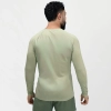 T-shirt de manga larga Everlast para hombre verde oliva