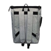 Mochila Everlast Trendy gris con detalles rojos