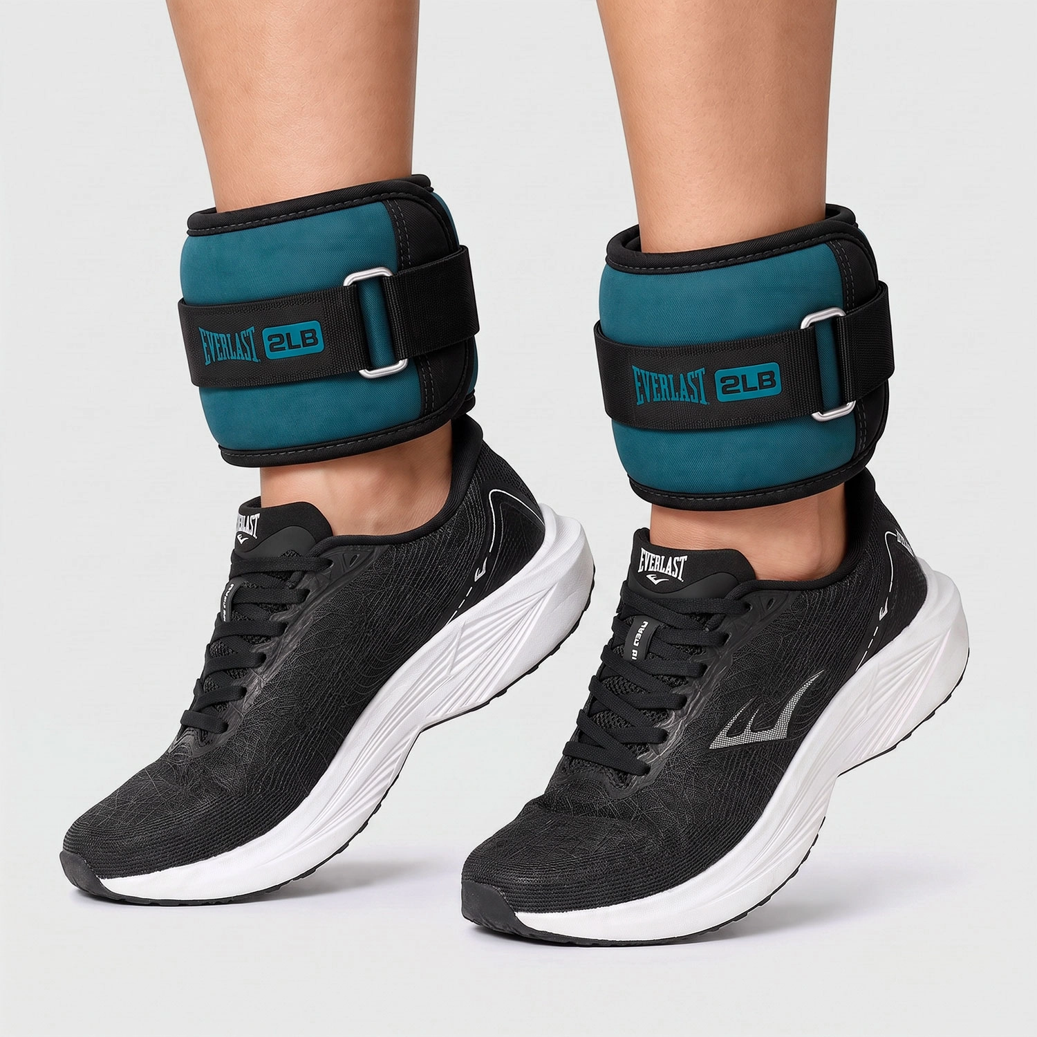 Par de pesas de tobillo ajustables Everlast de 4 lb