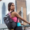 Mochila Everlast para mujer negra en cuero PU
