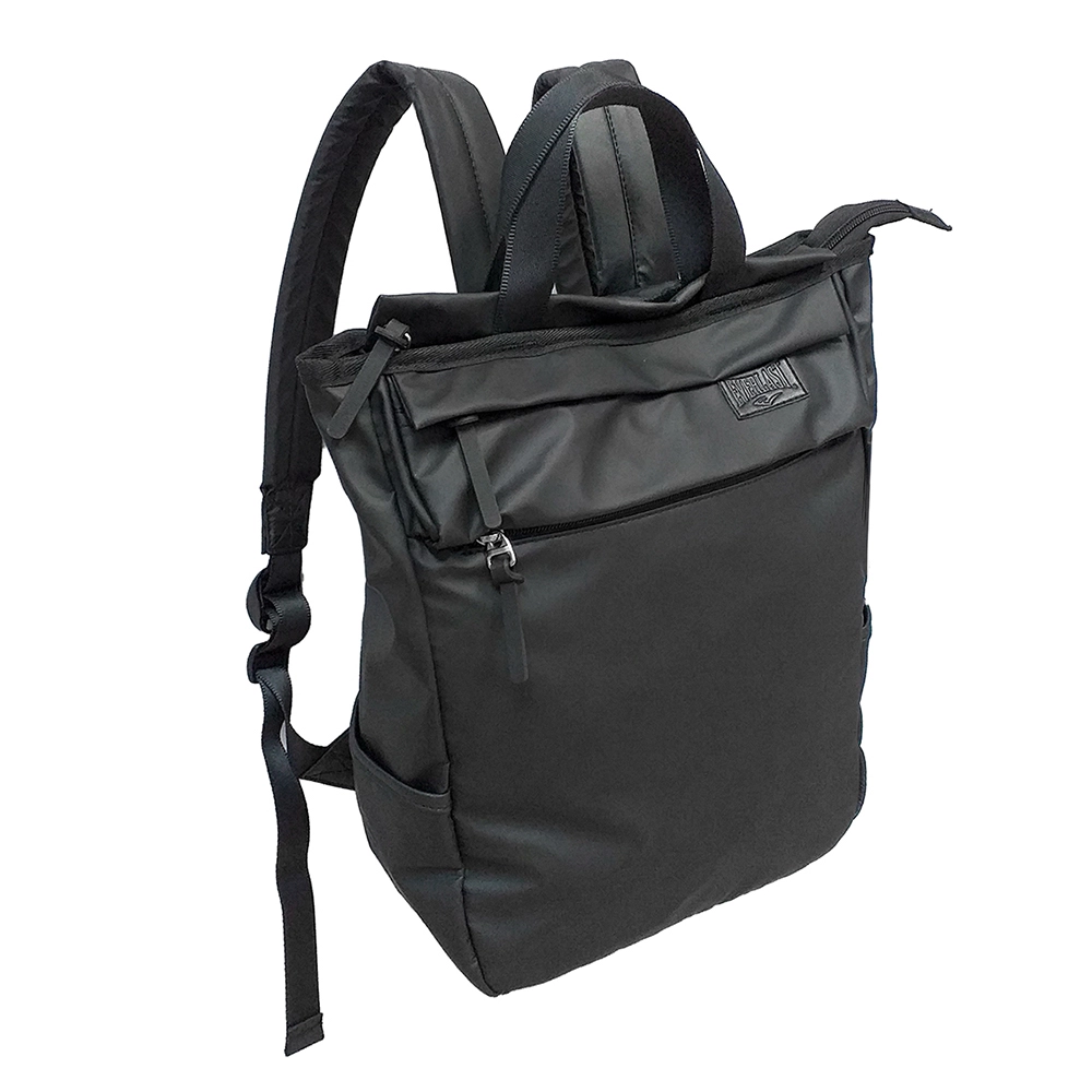 Mochila Everlast para mujer negra en cuero PU