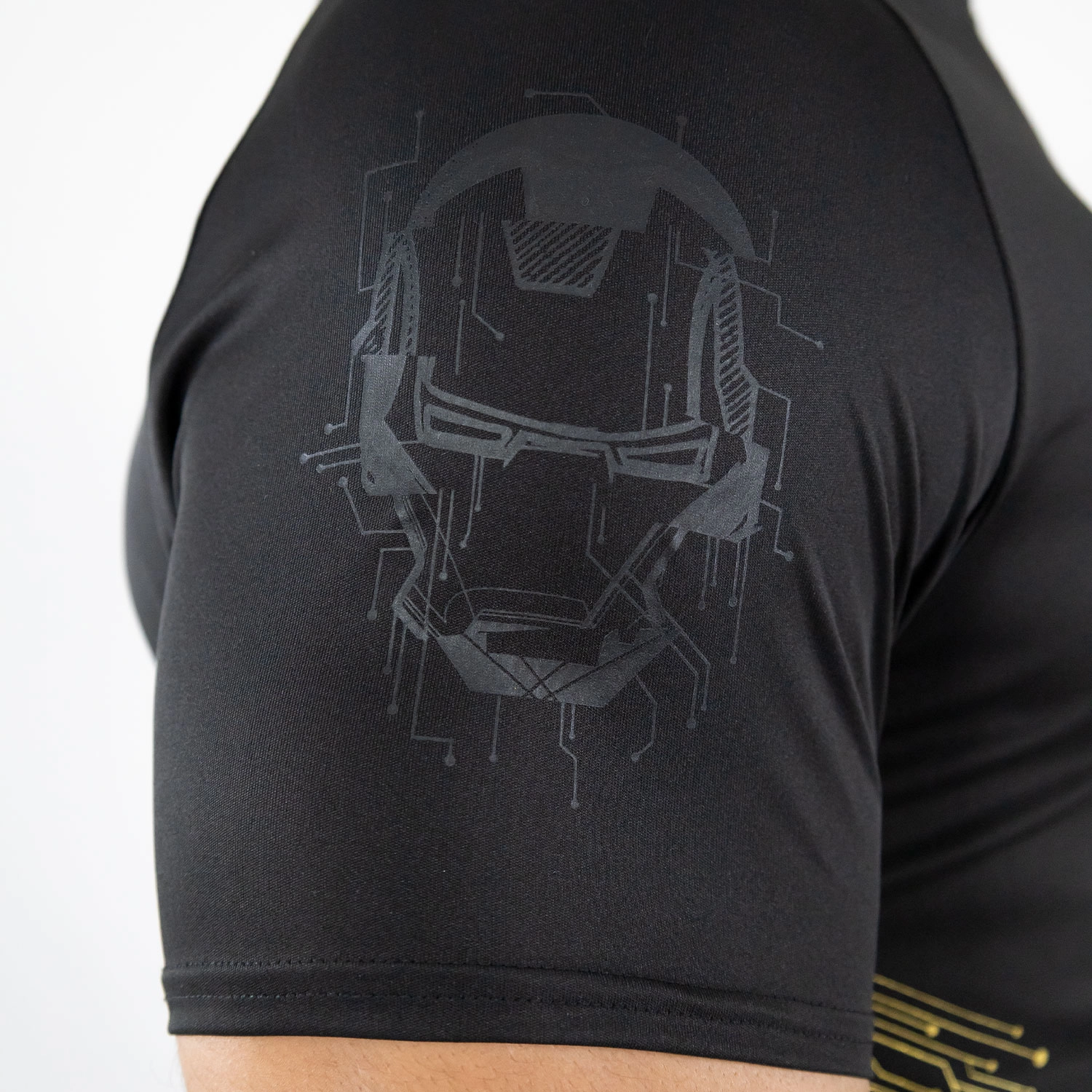 T-shirt Everlast Iron Man para hombre negra