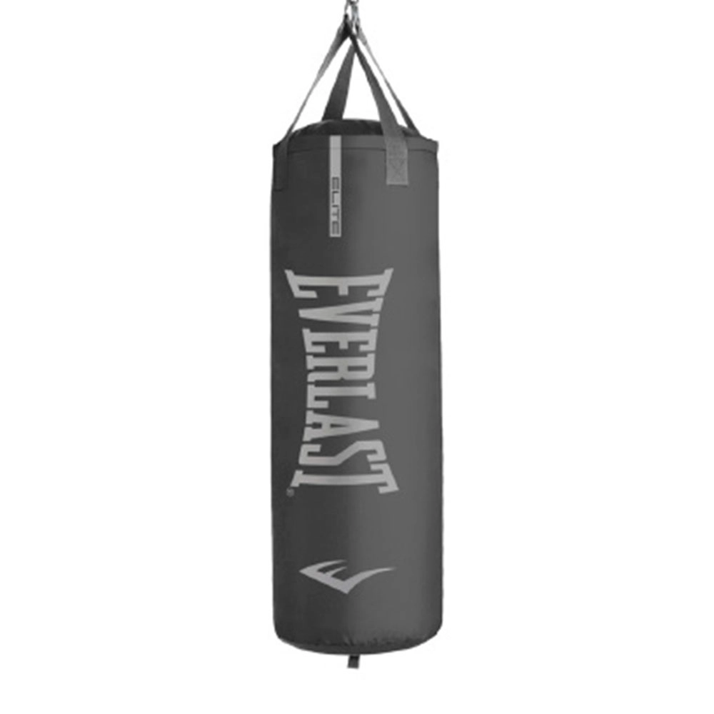 Saco de boxeo Everlast de 80 lb gris