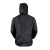 Hoodie deportivo negro para hombre Runic